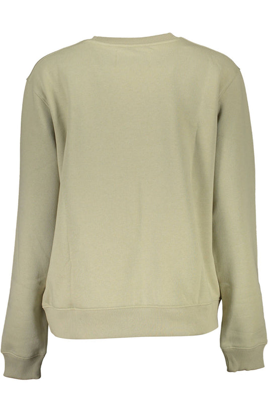 Elegant Embroidered Green Sweatshirt