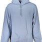 Elegant Light Blue Hooded Sweater