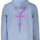Elevated Light Blue Hooded Sweatshirt