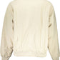 Beige Crew Neck Embroidered Sweatshirt