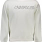 Chic White Contrasting Logo Sweatshirt