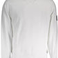 Elegant White Cotton Sweatshirt for Men
