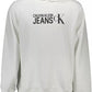 Eco-Conscious White Hooded Sweatshirt