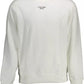 Elegant White Cotton Sweater for Men