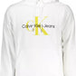 Elegant Embroidered White Hoodie with Logo
