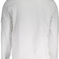 Elegant White Cotton Sweatshirt for Men