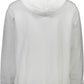 Eco-Conscious White Hooded Sweatshirt
