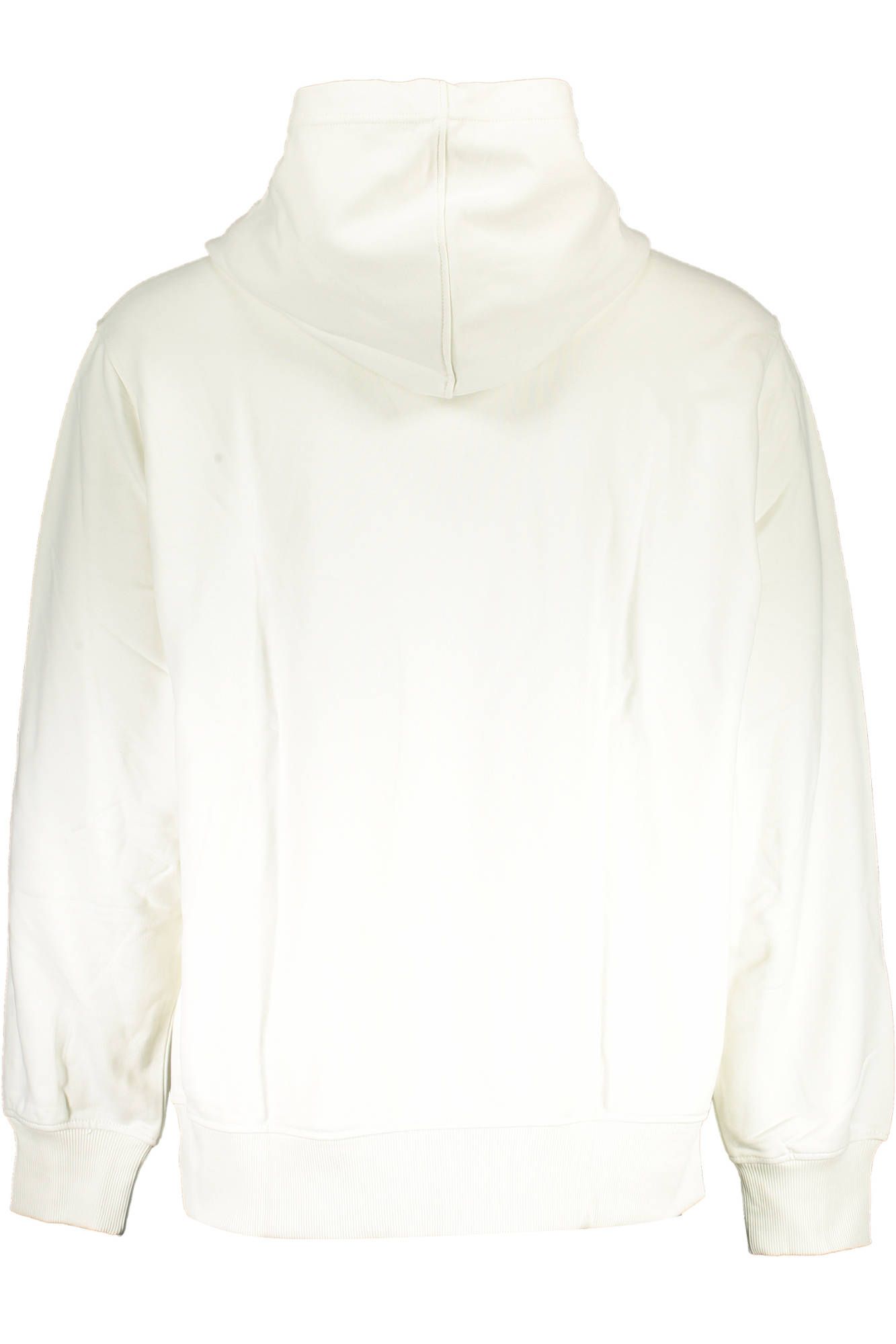 Chic White Hooded Sweatshirt with Logo