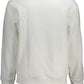 Elegant White Cotton Sweater for Men
