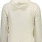 Elegant White Hooded Sweatshirt
