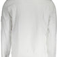 Elegant White Cotton Sweatshirt for Men