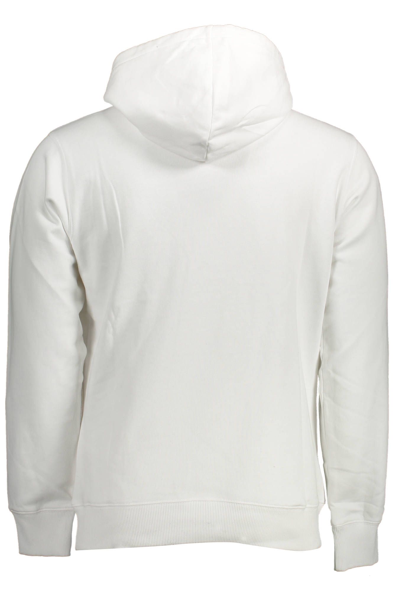 Elegant White Hooded Organic Sweater