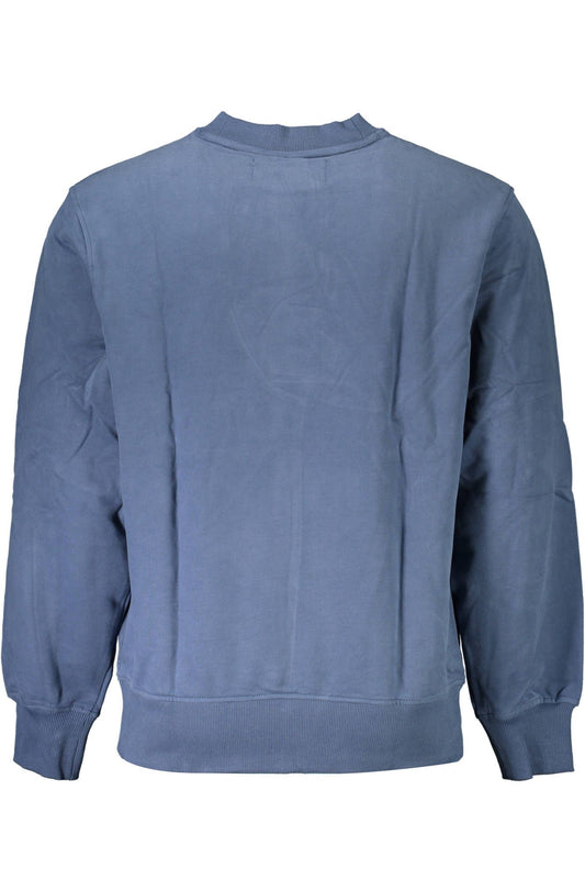 Calvin Klein Blue Cotton Sweatshirt