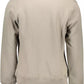 Elegant Gray Embroidered Sweatshirt for Men