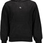 Sleek Cotton Hooded Sweatshirt with Logo