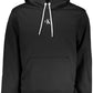 Sleek Hooded Sweatshirt with Contrasting Details