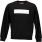 Sleek Cotton Sweatshirt with Logo Print