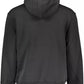 Sleek Hooded Sweatshirt with Contrasting Logo