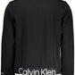 Elegant Black Sweatshirt with Iconic Embroidery
