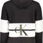 Sleek Hooded Sweatshirt with Contrasting Logo