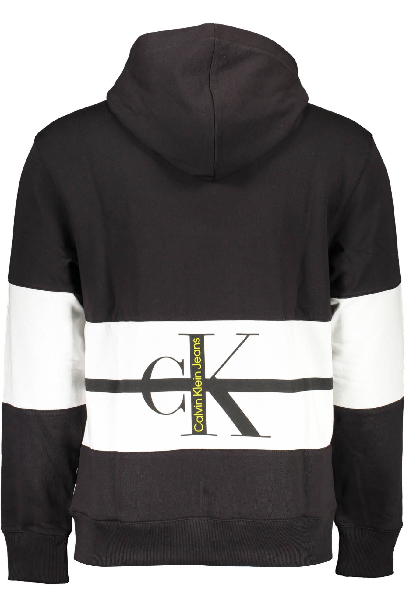 Sleek Hooded Sweatshirt with Contrasting Logo