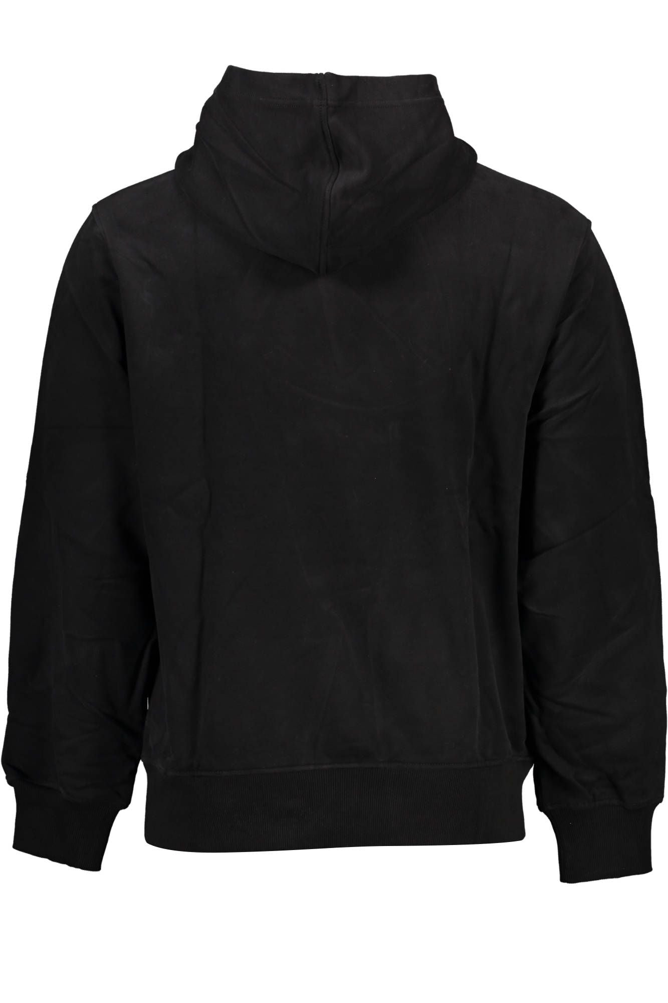 Sleek Cotton Hooded Sweatshirt with Logo