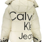 Elegant Beige Jacket with Removable Hood