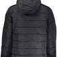 Sleek Recycled Polyester Hooded Jacket