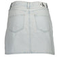 Chic Light Blue Denim Mini Skirt