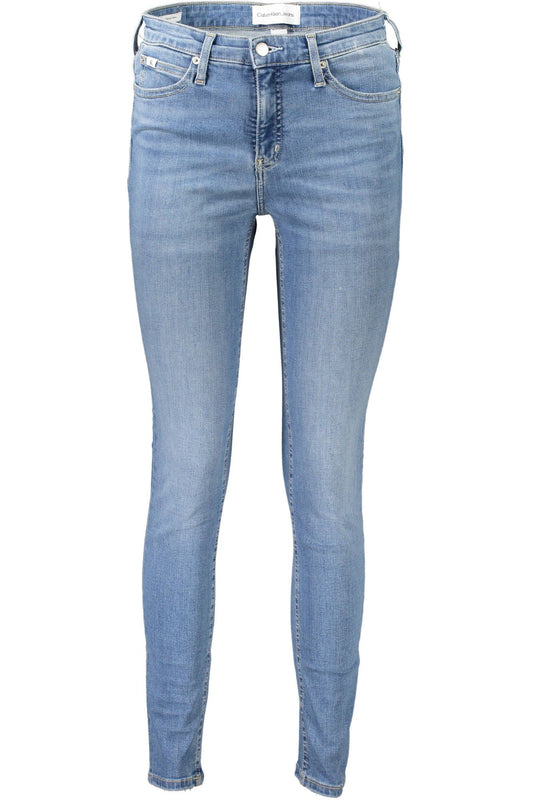 Elegant Light Blue Skinny Jeans