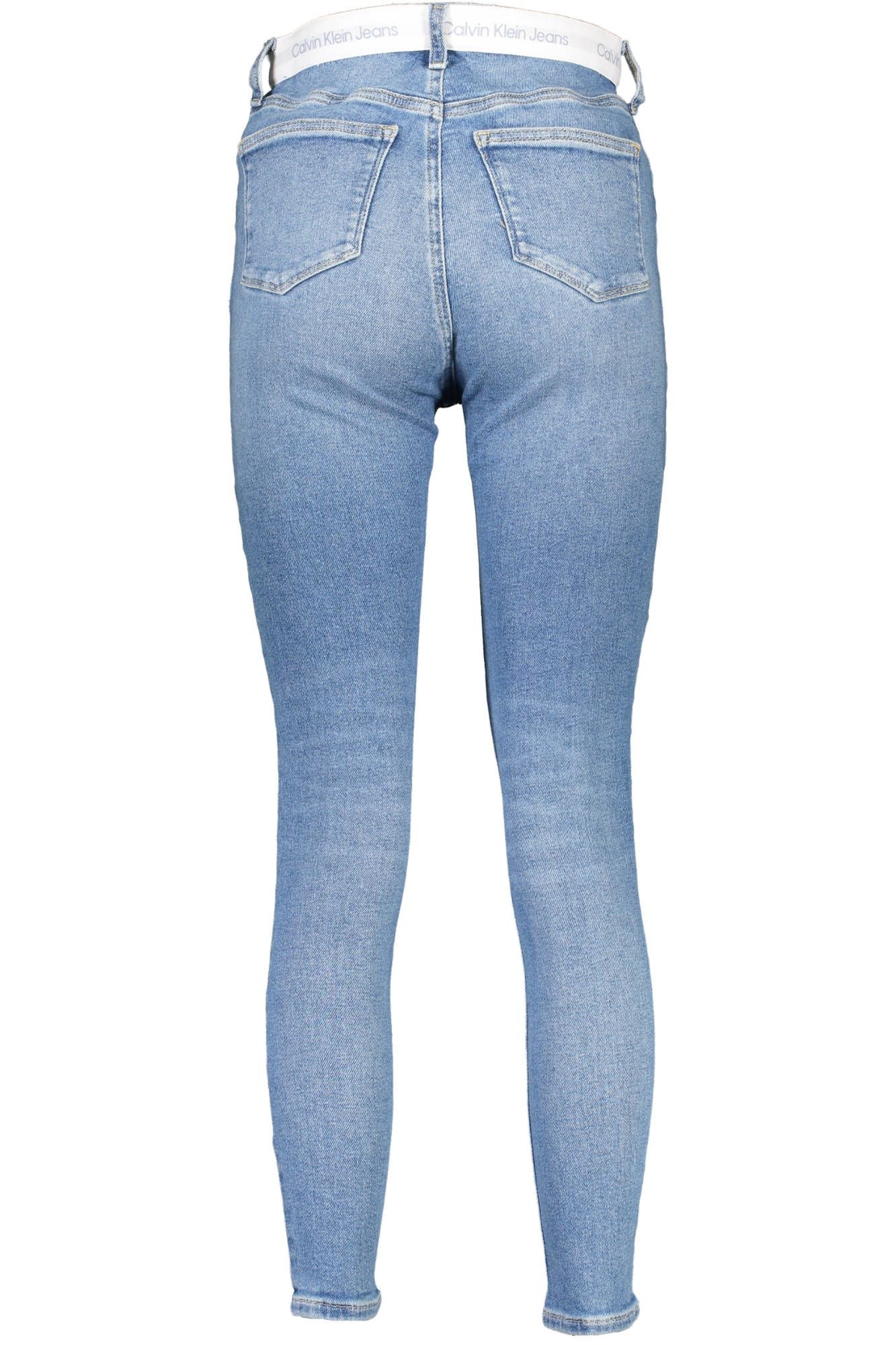 Eco-Friendly Super Skinny Light Blue Jeans