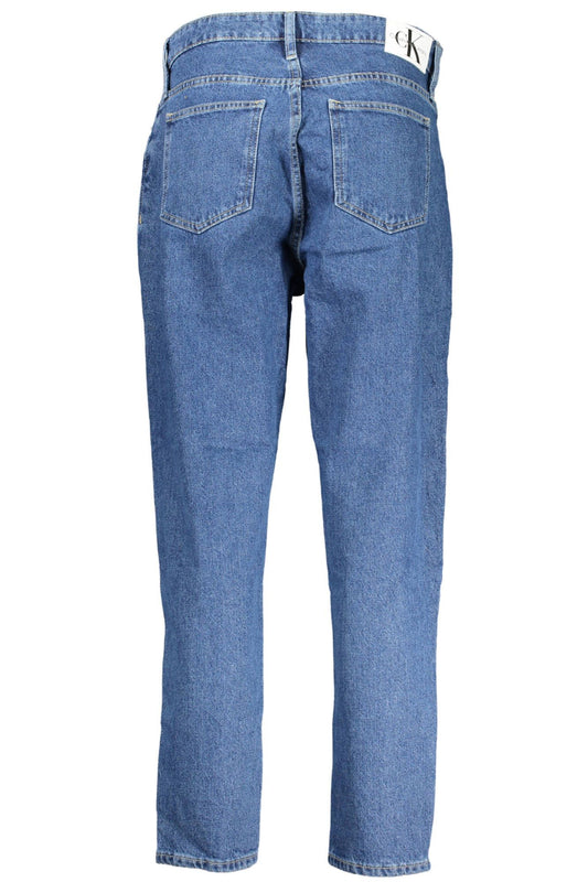 Elevated Casual Mom Jeans in Blue