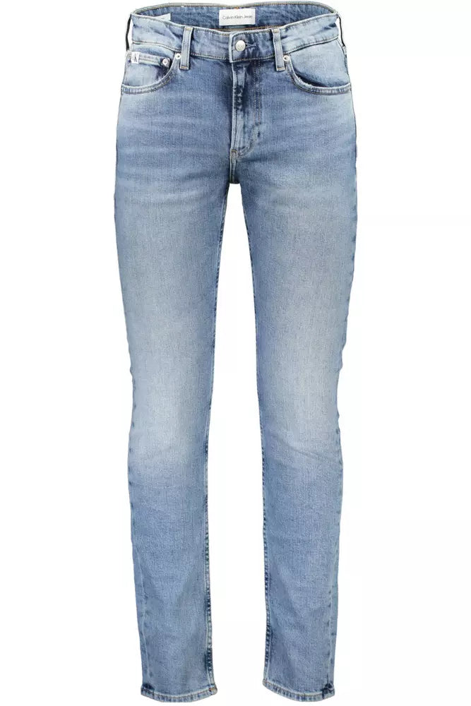 Eco-Conscious Light Blue Denim Jeans