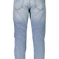 Light Blue Faded Dad Jeans
