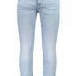 Chic Slim Fit Light Blue Denim Jeans