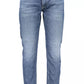 Sleek Blue Slim Taper Jeans