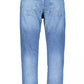 Eco-Conscious Dad Jeans in Washed Blue