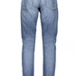 Sleek Blue Slim Taper Jeans