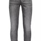 Chic Washed Black Stretch Jeans