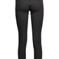 Chic Black Logo Print Leggings