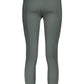 Elegant Green Logo Leggings