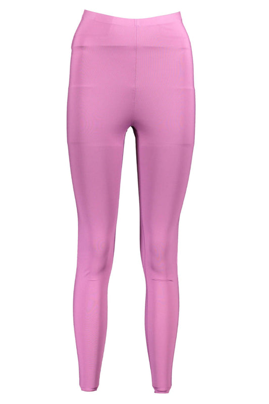 Elegant Purple Contour Leggings