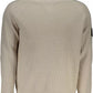 Beige Organic Cotton Logo Sweater