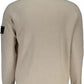 Beige Organic Cotton Logo Sweater