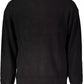 Sleek Embroidered Logo Cotton Sweater