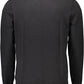 Elegant Black Cotton Sweater for Men