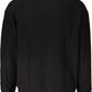 Sleek Black Embroidered Sweater