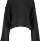 Chic Black Embroidered Sweater