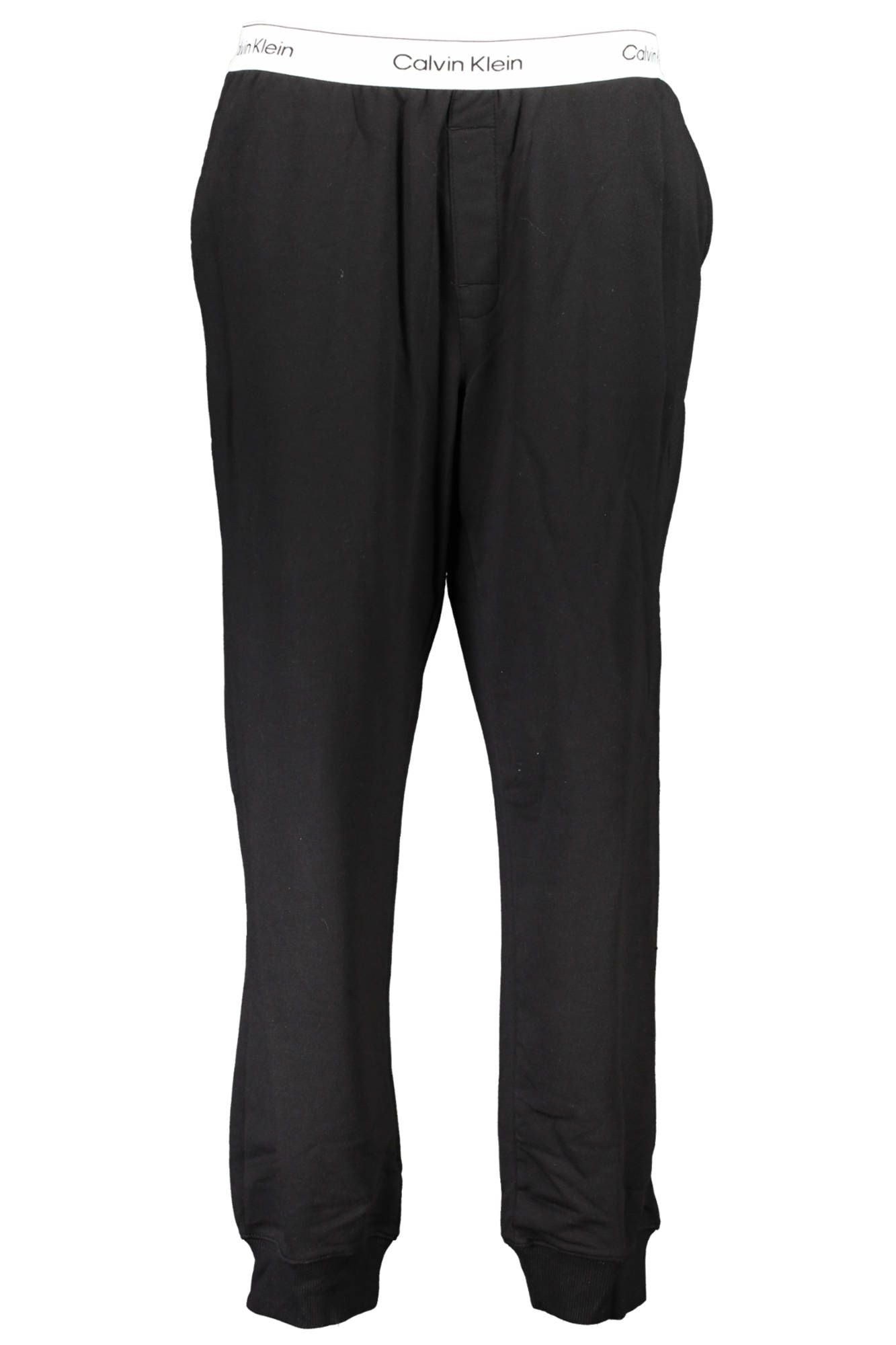 Chic Contrasting Cuffed Sports Trousers