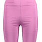 Elegant Purple Gym Shorts with Logo Detail